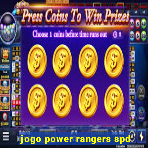 jogo power rangers spd